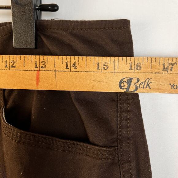 Bandolinoblu Denim Pants Women's 10 Stretch Brown Straight Legs Casual Work - Picture 7 of 15